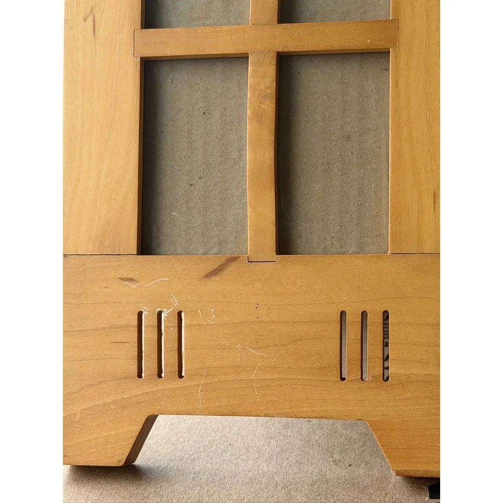 Wooden Multi-Photo Frame Tabletop Display - Holds Multiple Photos